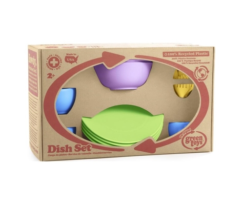 Juego de cena Green Toys de 24 piezas